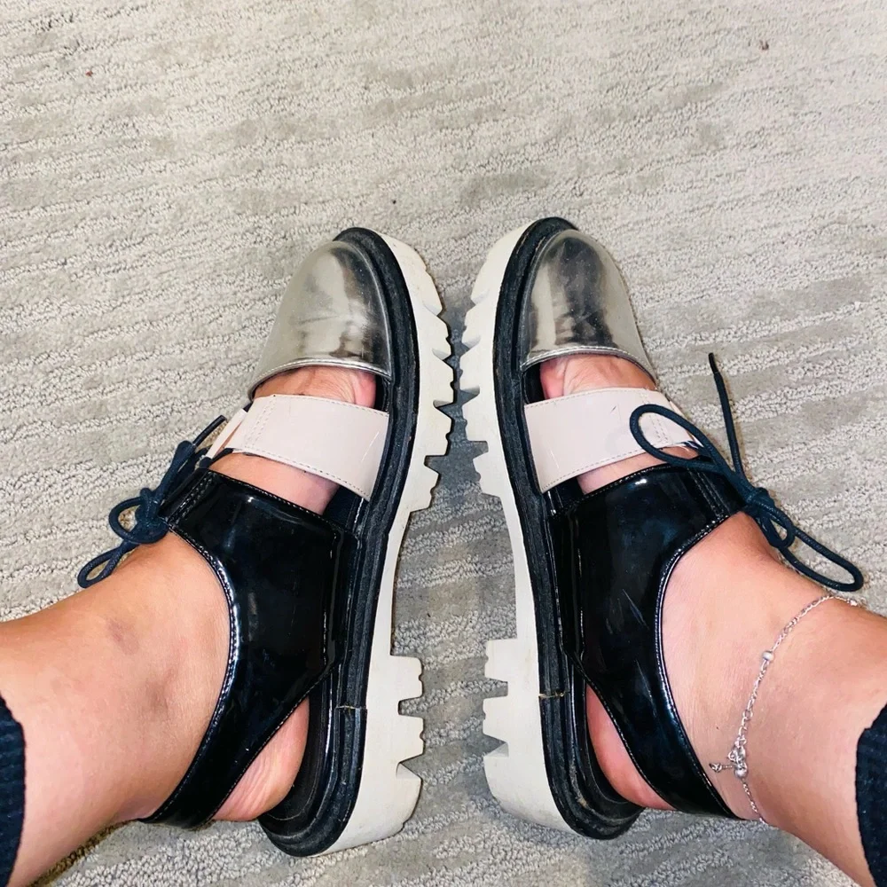 🆕Fashion leather sandals shoes - Picture 3 of 6